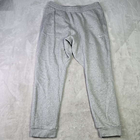 Nike Mens Gray Sweatpants Sportswear Club Fleece Joggers Size XL 716830-063 - Picture 2 of 10